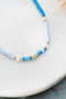 Heliophilia Silver Collar con Colgante de Mariposa y Piedra KL-0864 Multicolor
